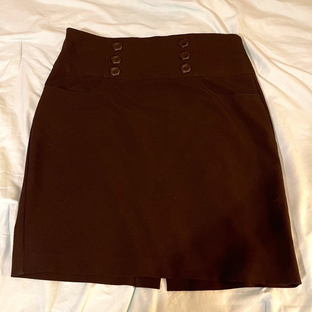 Black Skirt Size 13 by BCX